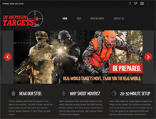 Tablet Screenshot of inmotiontargets.com